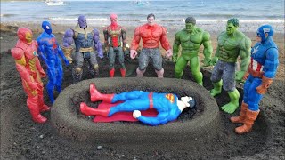 AVENGERS SUPERHERO STORY | MARVEL'S SPIDERMAN 2 VS GIANT HULK, TEAM VENOM, CAPTAIN AMERICA, IRON MAN