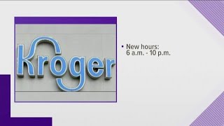 Kroger shortening operating hours in East TN