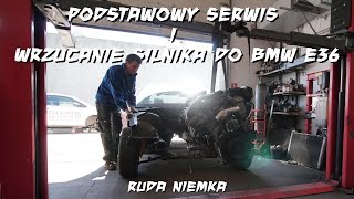 Podstawowy serwis M52B28 | Wrzucamy silnik do Rudej Niemki