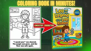 I Built a Coloring Book Generator that Outperforms Premium AI Tools (Free)