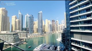 1 Bedroom Apartment in DUBAI, Silverene Tower, Dubai Marina (Marina View) Click to View!