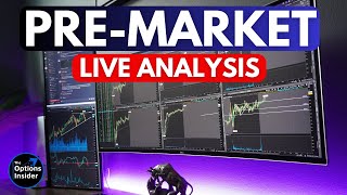 🔴 (02/21) PRE MARKET LIVE STREAM - Perfect $ES 6,100 Pullback | $NVDA Flag into ER