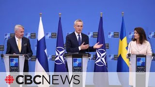 Finland, Sweden take huge step toward NATO membership