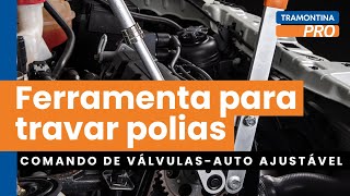 Ferramenta auto ajustável para travar polias do comando de válvulas | Tramontina PRO