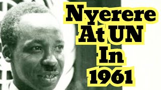 Exclusive Footage: Julius Nyerere Addresses UN Trusteeship Council on Tanganyika's Conditions