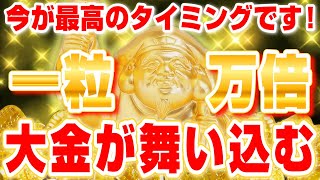 【一粒万倍日】大金が舞い込む大吉日到来！お金と幸運を引き寄せる超開運波動で臨時収入・高額当選を手にする【金運アップ】【願いが叶う】