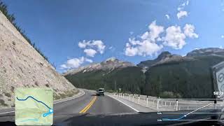 Thrilling Drive Up a Mountain Pass | Canadian Rockies Adventure