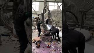 Unbelievable Metal Art: The Most Elegant Art You've Never Seen, China Sculpture fabrication workshop