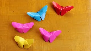 Easy origami how to make butterfly paper