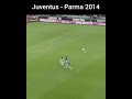 Il gol più bello di Tevez - Tutto campo palla al piede | Juventus - Parma 2014 #shorts