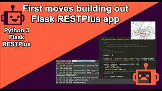 Flask RESTPlus application foundation