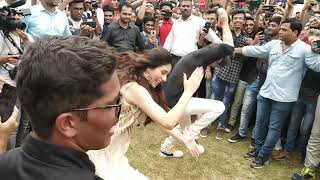 loveyatri   Chogada tara song promotion   ITM UNIVERSE VADODARA