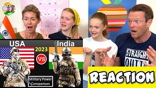 INDIA vs USA MILITARY POWER COMPARISON REACTION | #BigAReact