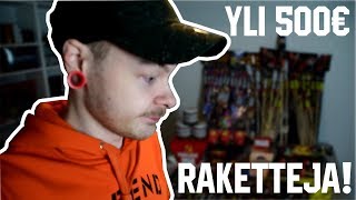 YLI 500€ RAKETTEIHIN?! | RAKETTIEN ESITTELY!