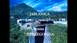 Jablanica - Bosna i Hercegovina/Drone footage /4K