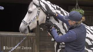 Bucas Buzz-Off Fly Rug with Full Neck - How To Fit