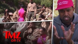 Kanye West Shoots 'We Got Love' Music Video At TMZ | TMZ TV