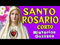 SANTO ROSARIO Corto🌷hoy sábado 28 de septiembre PAZ✨ALEGRIA🌹Misterios Gozosos🙏Pide a la Virgen María