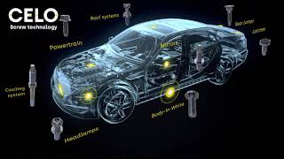 Fastening solutions for metallic components in automotive - CELO