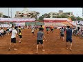 up shastri sheru dhaba jonty vs chotu majra at pune shooting volleyball tournament