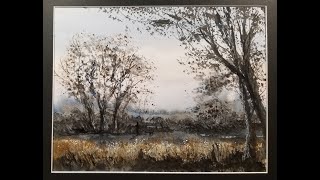 Watercolor Landscape Tutorial 26 Based on Photo By Matthew Clemons