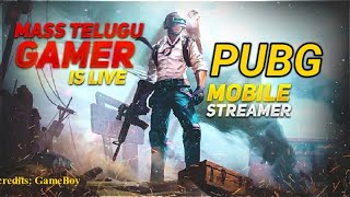 PUBG LIVE TELUGU by MASS YT 🤟 thanks to Gameboy #pubgtelugulive pubg live #pubglivetelugu