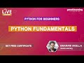 Python Fundamentals For Beginners | Python Programming | Learn Python | Great Learning