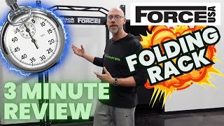 Force USA Folding MyRack 3 Minute Review