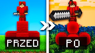 BEDWARS, ale gdy ZGINĘ mój TEXTUREPACK staje się DZIWNIEJSZY