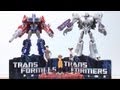 TRANSFORMERS PRIME 1ST EDITION OPTIMUS PRIME VS MEGATRON TOY REVIEW!!..