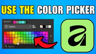 How To Use The Color Picker In Affinity Designer (2026) (Best Method)