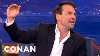 Christian Slater's 1000% True Skydiving Story | CONAN on TBS