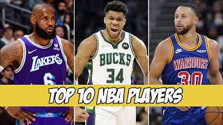 Top 10 NBA Players RIGHT NOW! (2022)