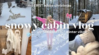 Staying in a cabin in the Austrian Alps for Christmas with my BF ♡ GIRLY VLOG | Scarlett Frazer