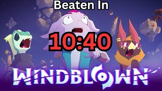 Windblown Any% Speedrun 10:40 (Post Revenge Update)