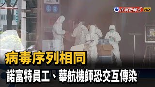 病毒序列相同 諾富特員工、華航機師恐交互傳染－民視新聞