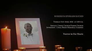 In Loving Memory of Roderick Baynes - Obituary
