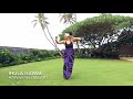 dance a beginner hula