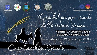 PROMO 2024 - Presepe Vivente a Casalvecchio Siculo (ME)