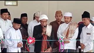 PERESMIAN MAJLIS TAKLIM DARUL ALIF YANG DI ASUH OLEH KH KHOLIL YASIN