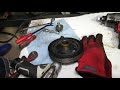 hyundai sonata crankshaft pulley bolt removal crankshaft pulley replacement