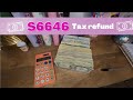 Tax Refund Cash Stuffing $6646