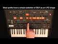 arp odyssey tutorial and demo