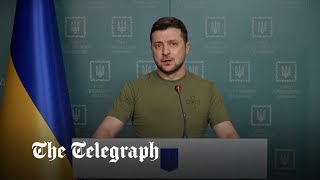 Zelensky appeals to Russian soldiers to leave: 'We will fight until we can win back our land'