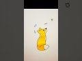 How to draw a fox step by step | Drawing & Coloring Tutorial
