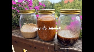 Salad sauces - completely different, 3 simple recipes #vegetables #salads #yourfood