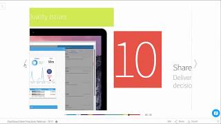 Dashboard Best Practice Webinar
