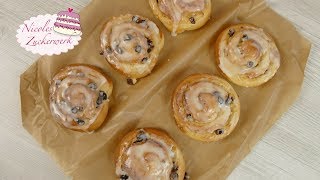 ROSINENSCHNECKEN mit Marzipan I so lecker und locker I ich backe mit Zuschauern I Rezept von Marion