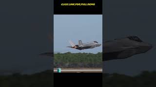 F-35 Takeoff #f35 #f35a #f35fighterjet #f35lightning #f35lightningii #airshow2024 #airshow