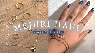 MEJURI Black Friday Fine Jewelry Haul 2024 | Details, Try-on, & Recommendations!